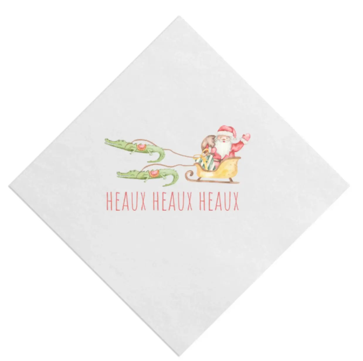 Heaux Heaux Heaux Beverage Napkins