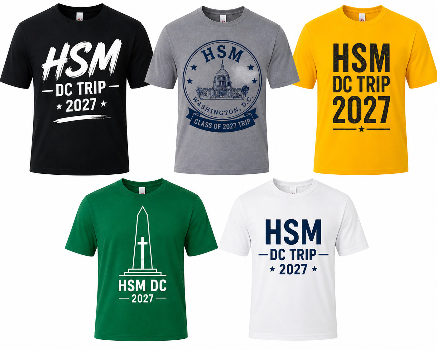 HSM DC 2027 Trip Shirt Pack
