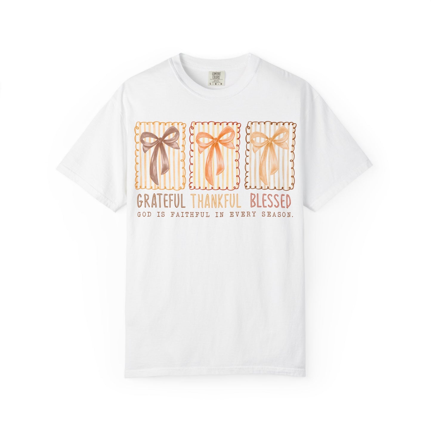 Grateful, Thankful, Blessed DTF Transfer