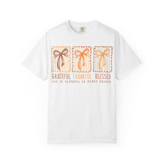 Grateful, Thankful, Blessed DTF Transfer