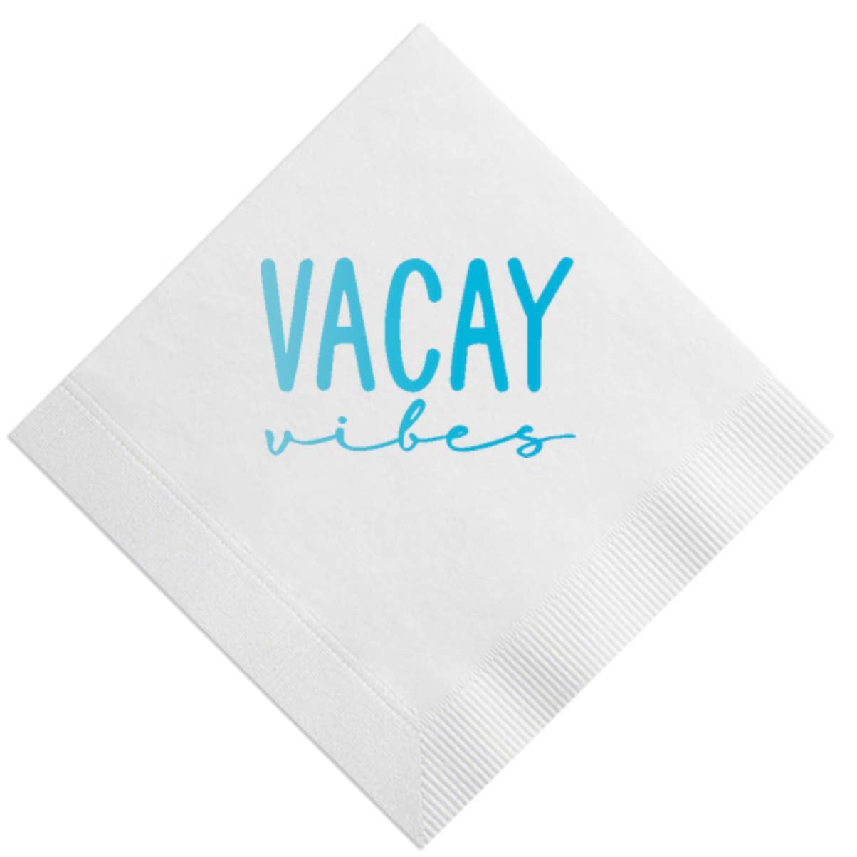 Vacay Vibes Beverage Napkin