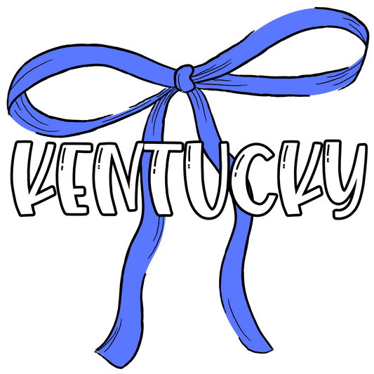 Kentucky Bow DTF Transfer