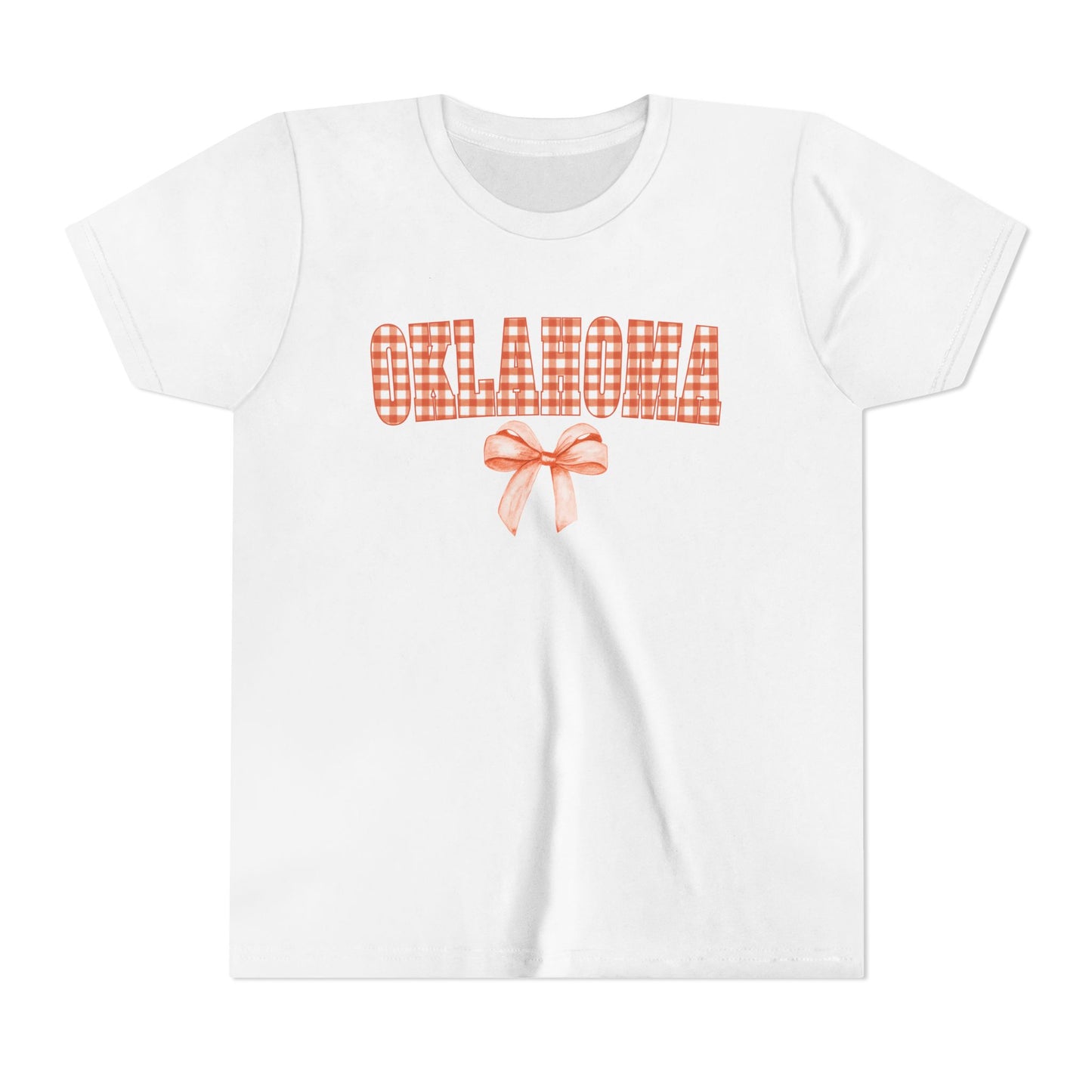 Oklahoma Gingham Bow DTF Transfer