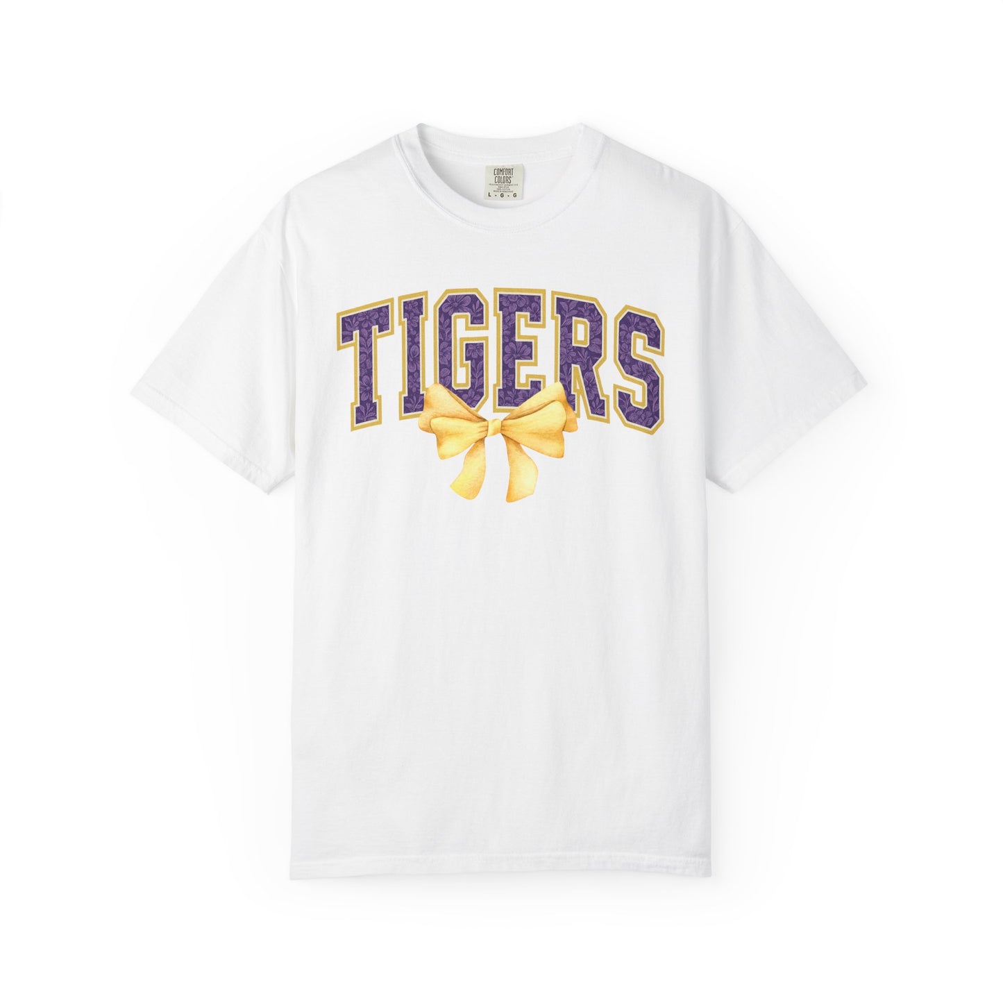 Tigers Paisley Bow DTF Transfer