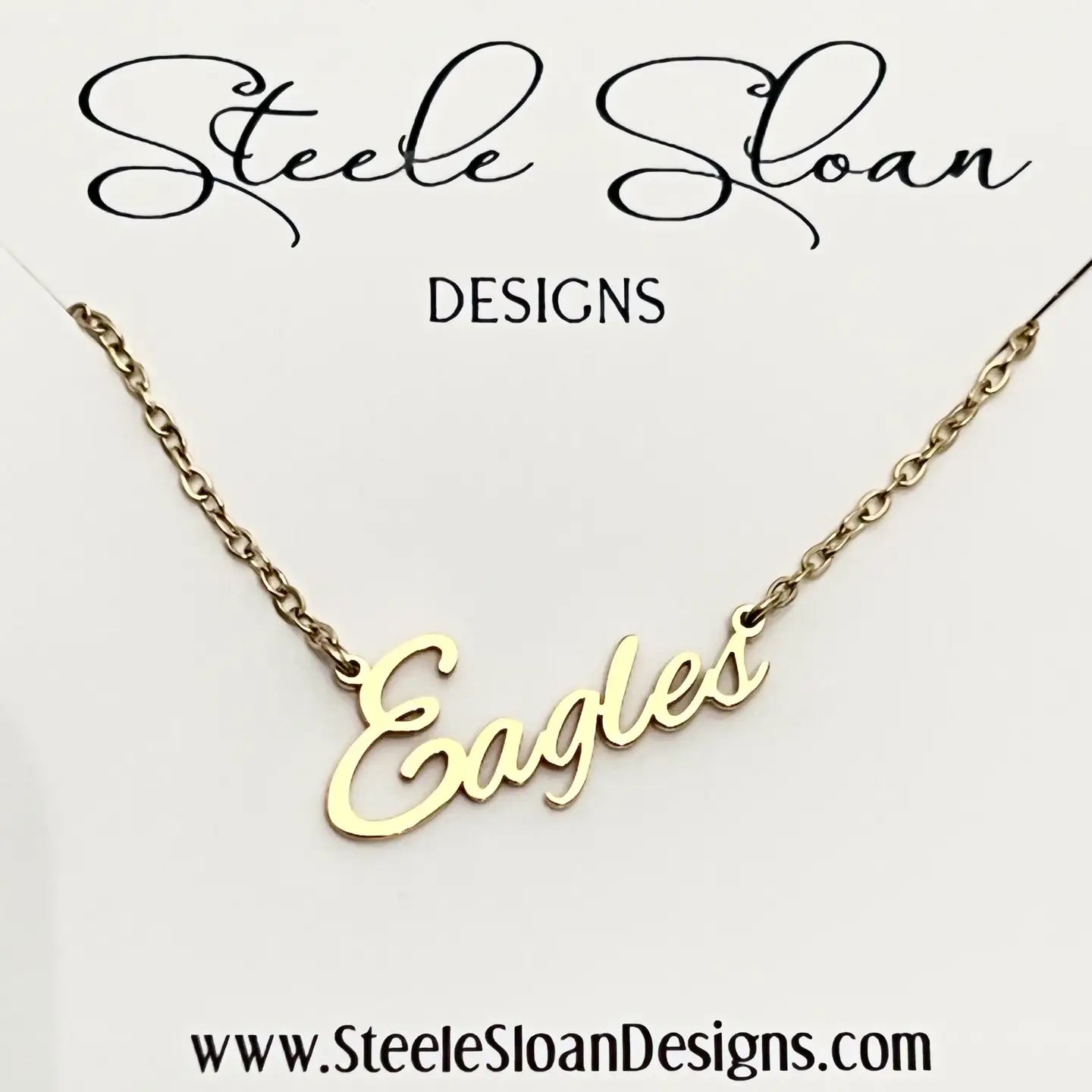 Eagles Gold Necklace
