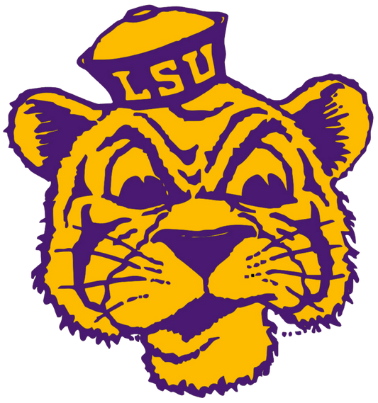 Retro Tiger Head DTF Transfer