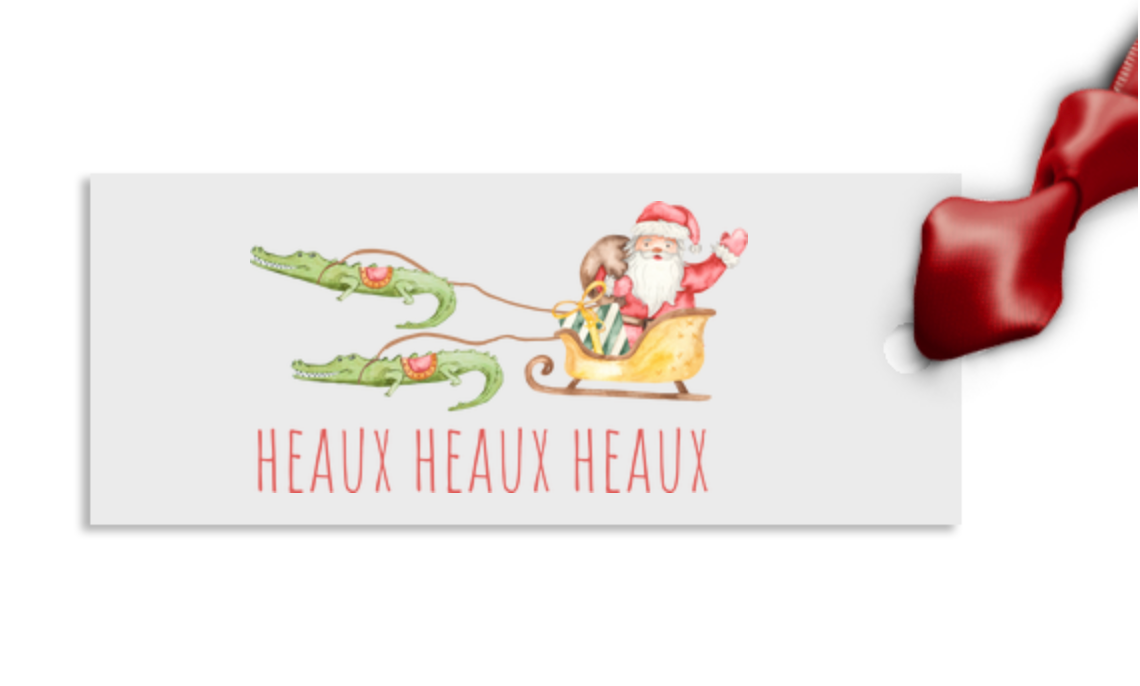 Heaux Heaux Heaux Gift Tag