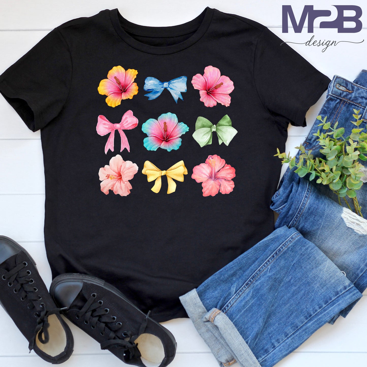 Hibiscus Coquette DTF Transfer