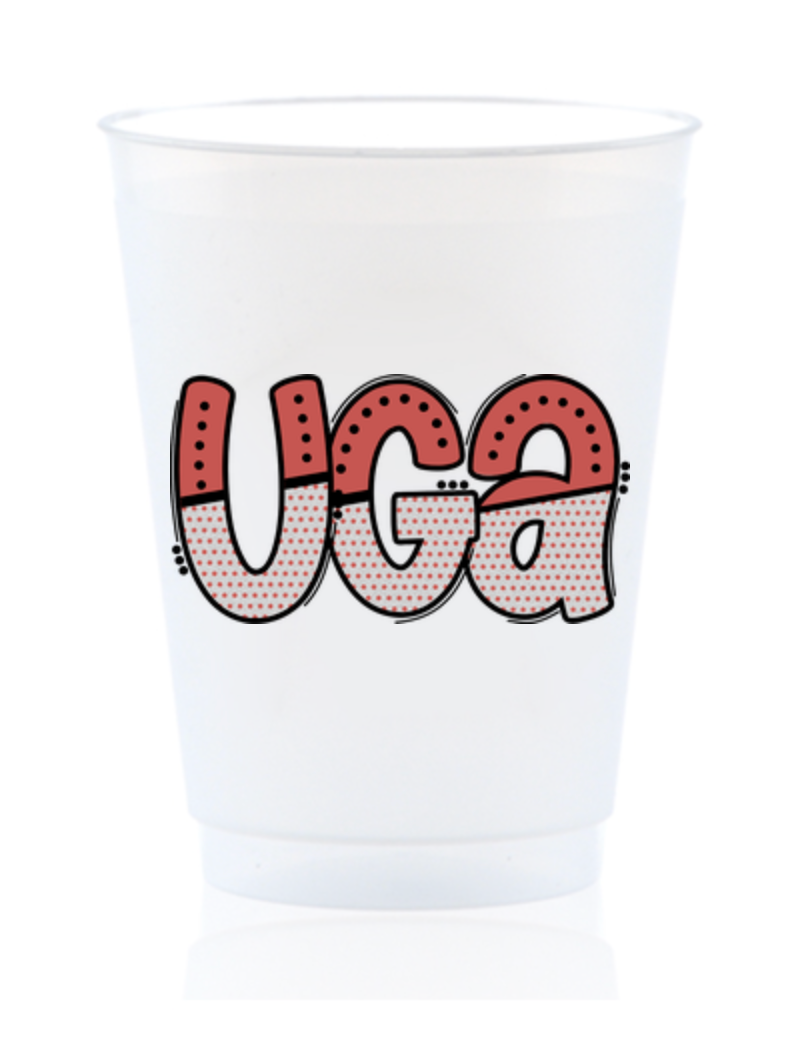 State Gameday Doodle Shatterproof Cup