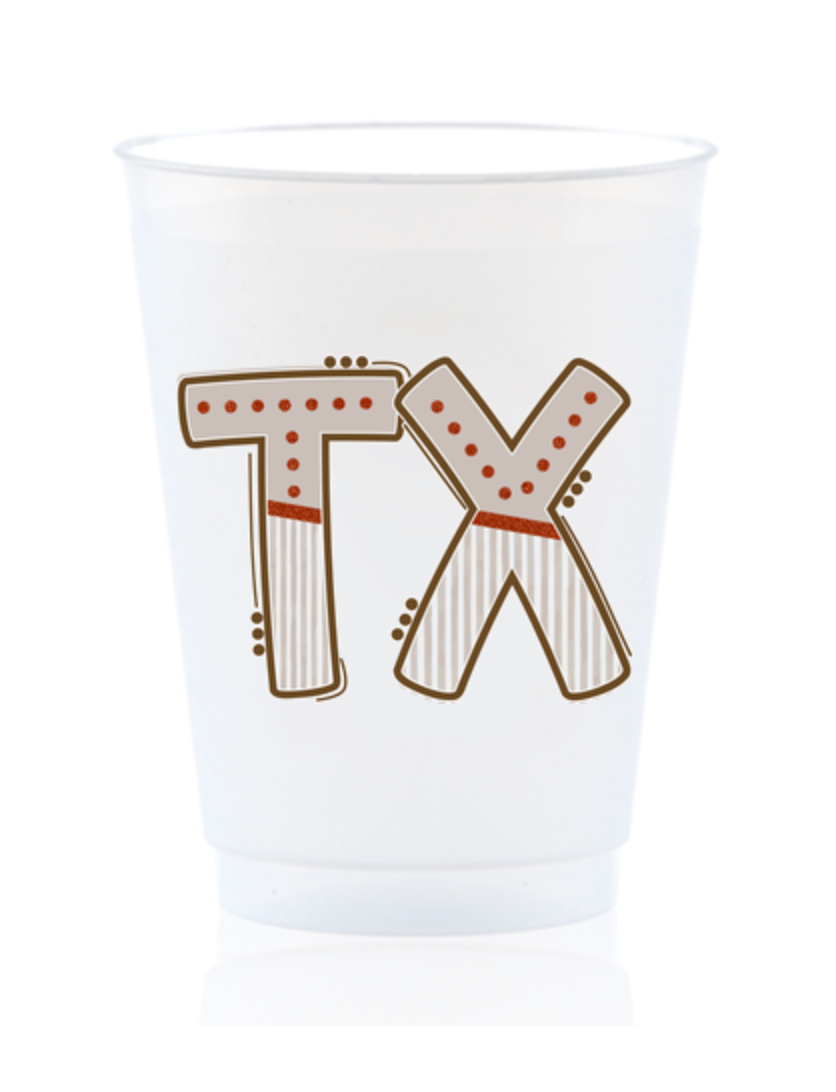State Gameday Doodle Shatterproof Cup