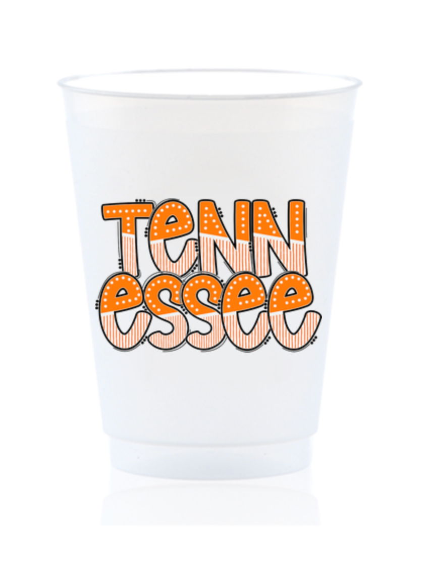 State Gameday Doodle Shatterproof Cup