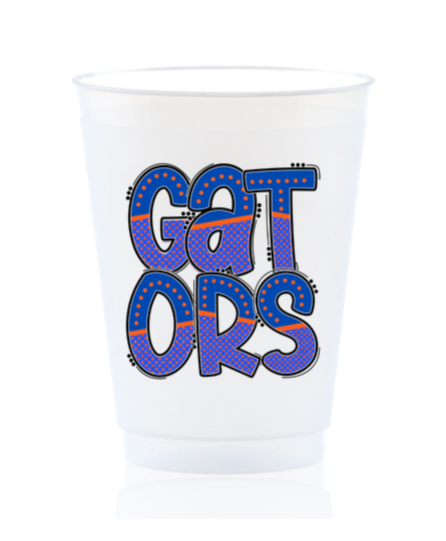 State Gameday Doodle Shatterproof Cup