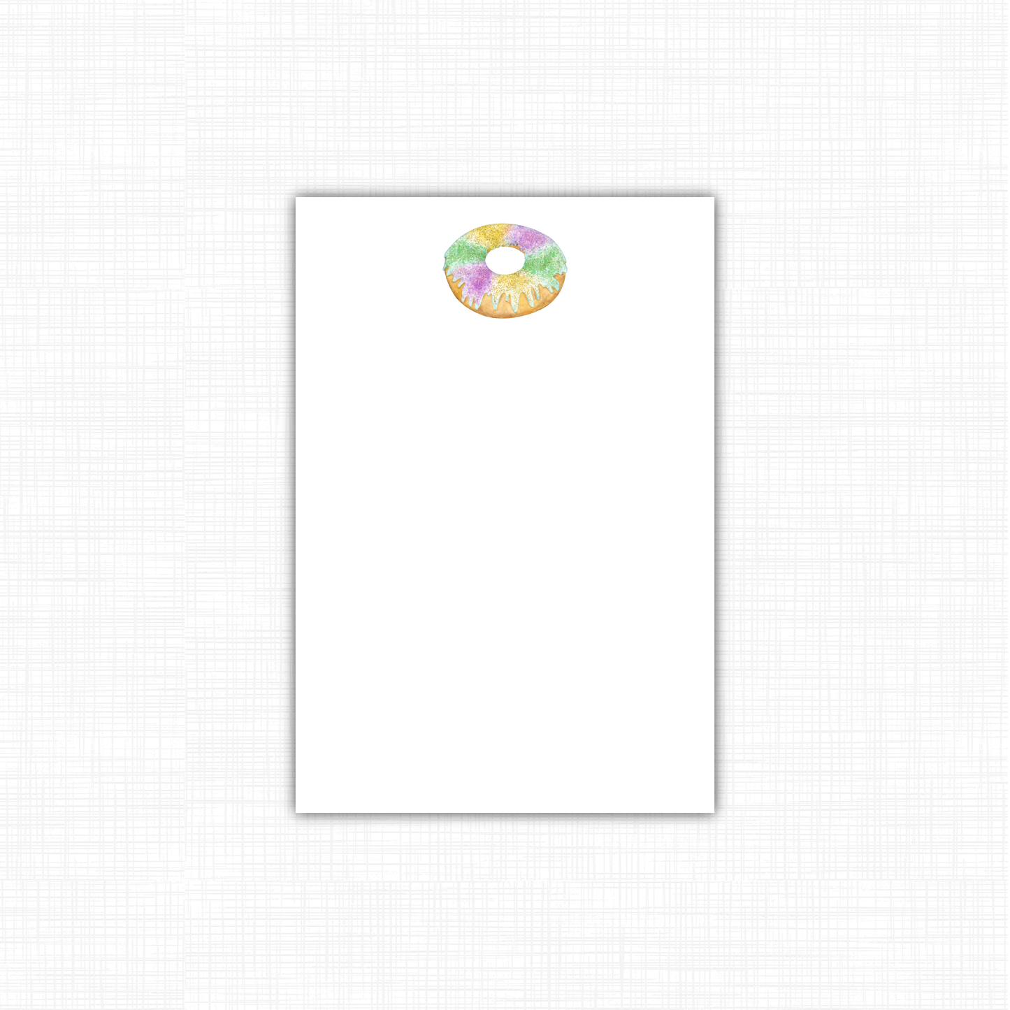 Mardi Gras Notepad