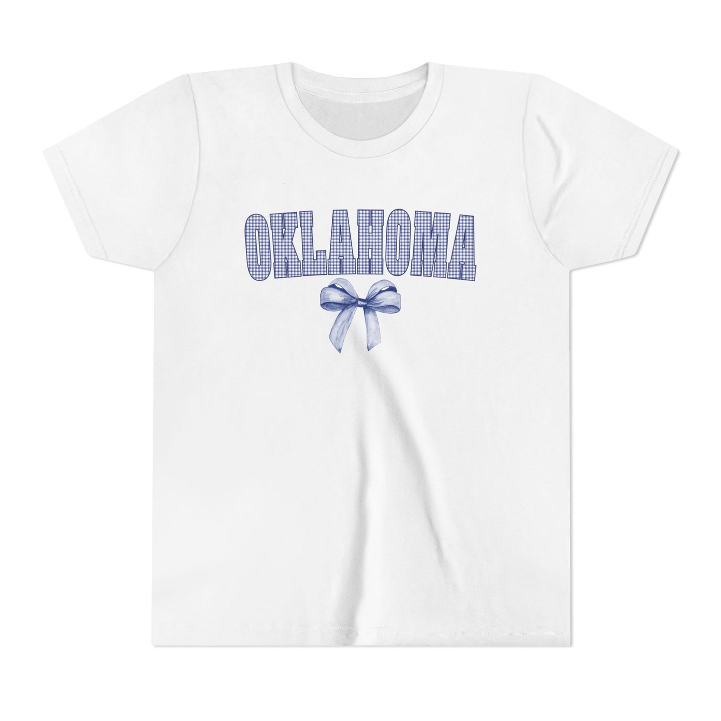Oklahoma Gingham Bow DTF Transfer