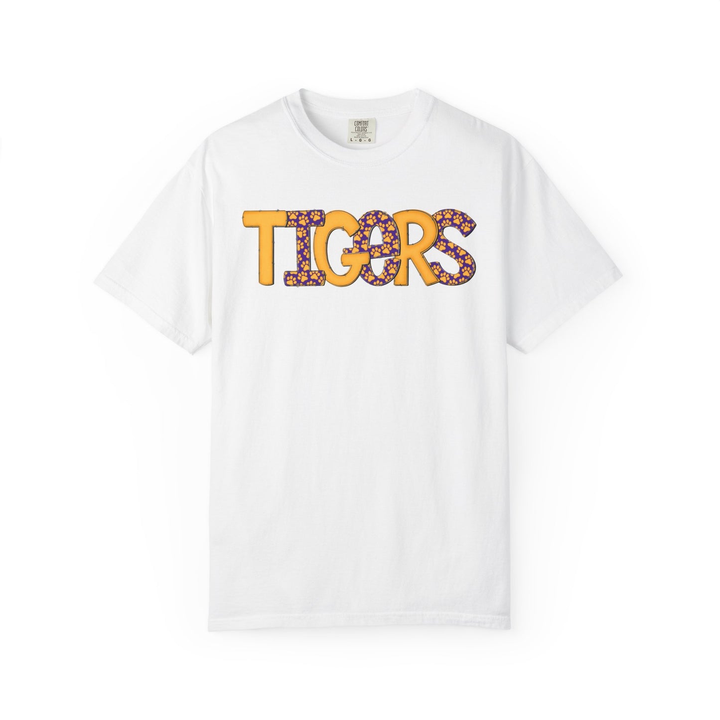Purple and Gold Tigers DTF Transfer