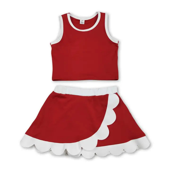 Girls Scallop Set