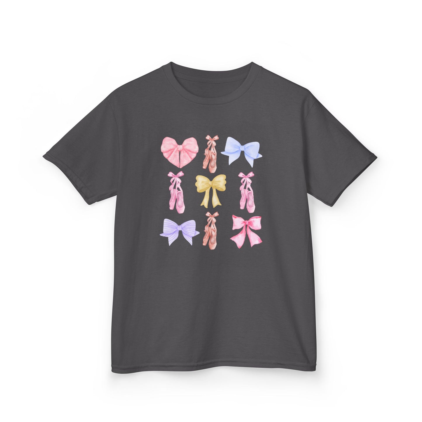 Youth Ballet Slippers & Bows Tee