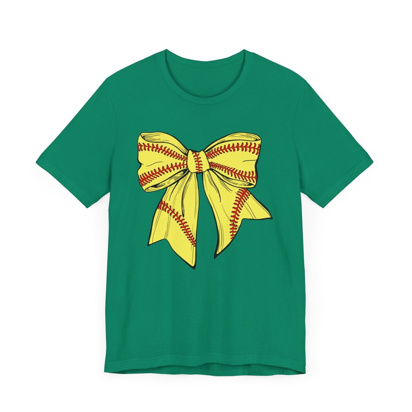 Softball Bow Adult Tee