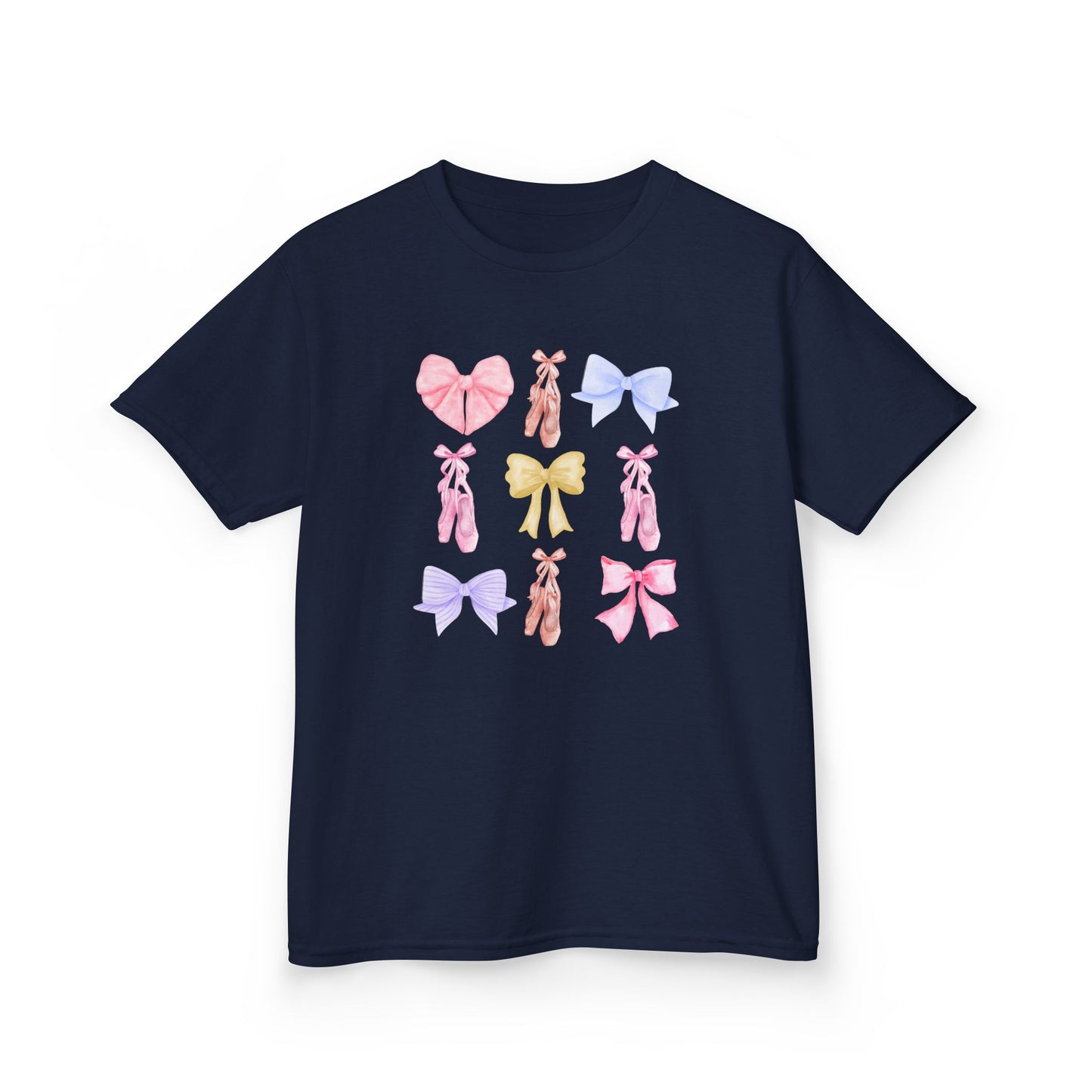Youth Ballet Slippers & Bows Tee