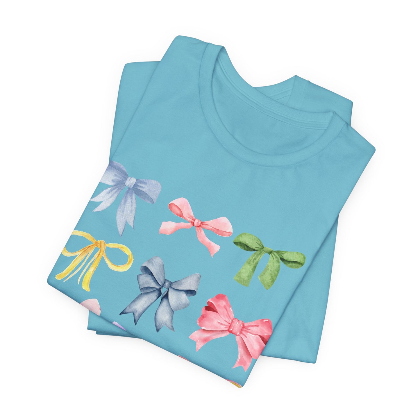 Colorful Bow Coquette Tee