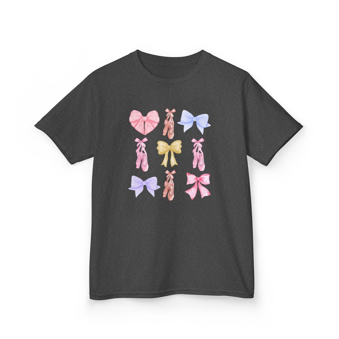 Youth Ballet Slippers & Bows Tee