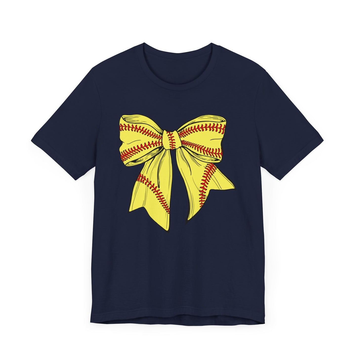Softball Bow Adult Tee