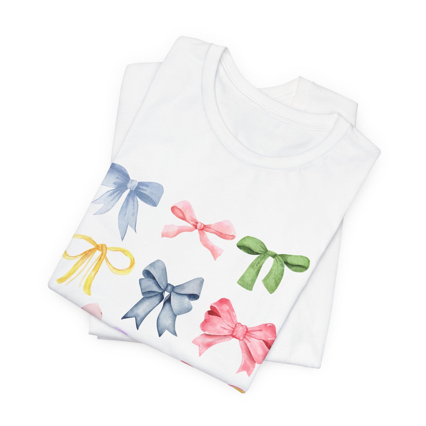 Colorful Bow Coquette Tee