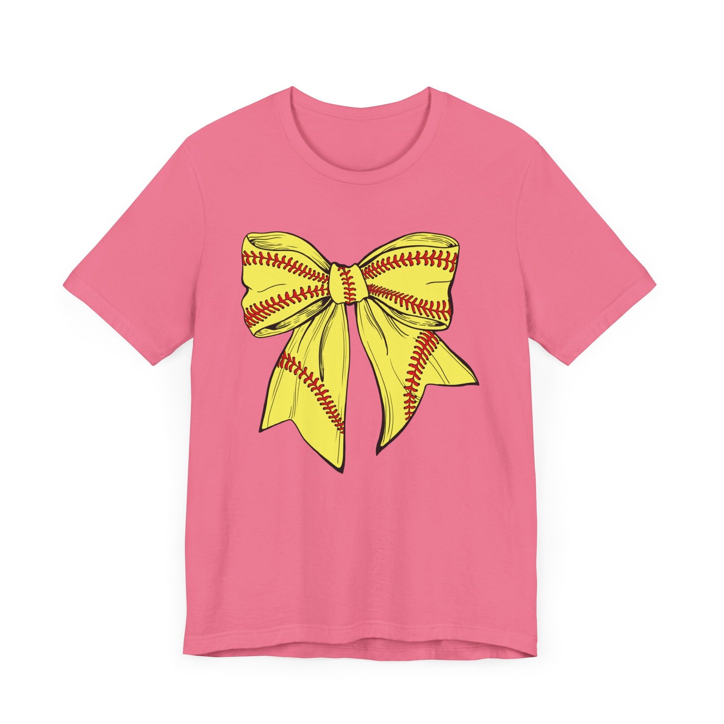 Softball Bow Adult Tee