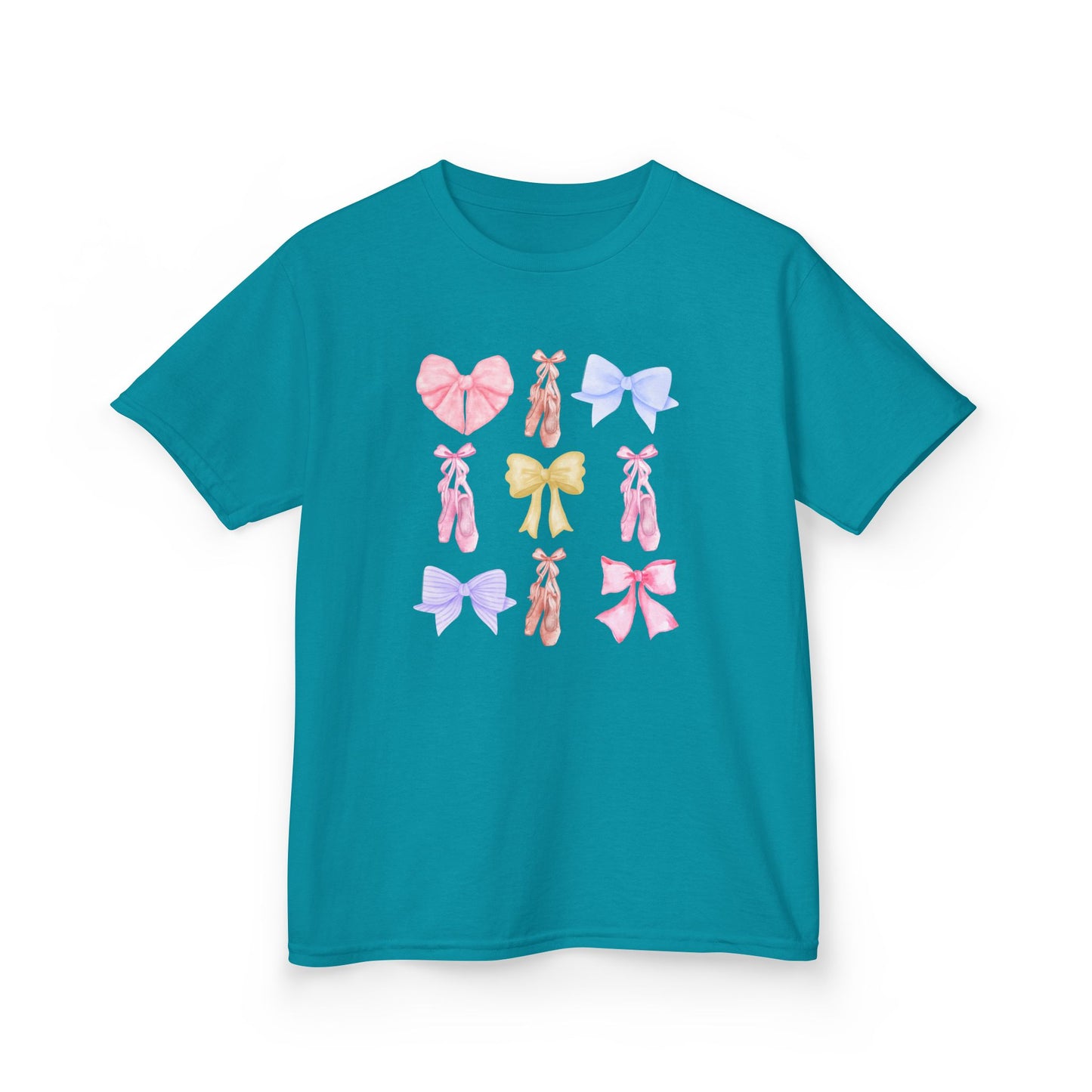 Youth Ballet Slippers & Bows Tee