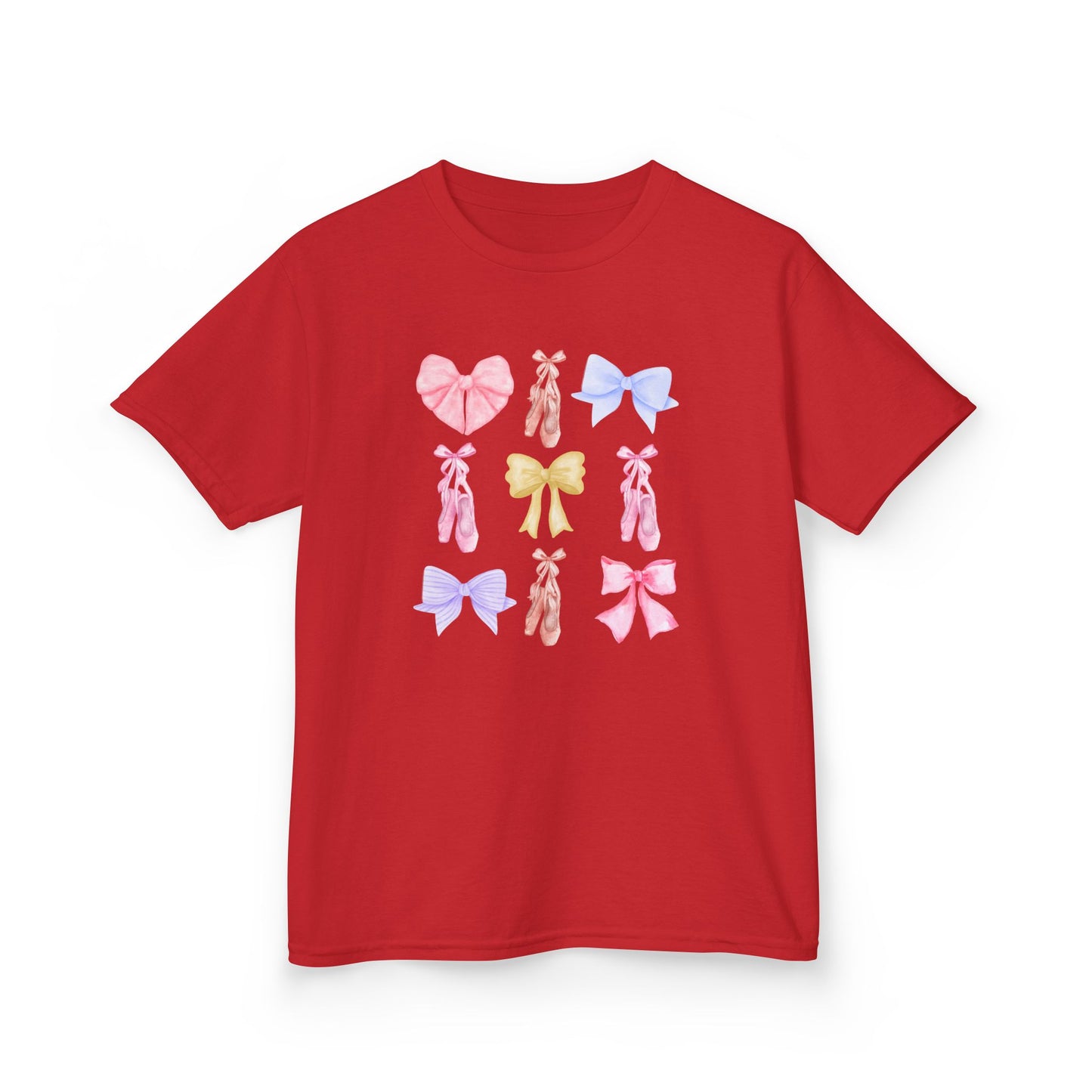 Youth Ballet Slippers & Bows Tee