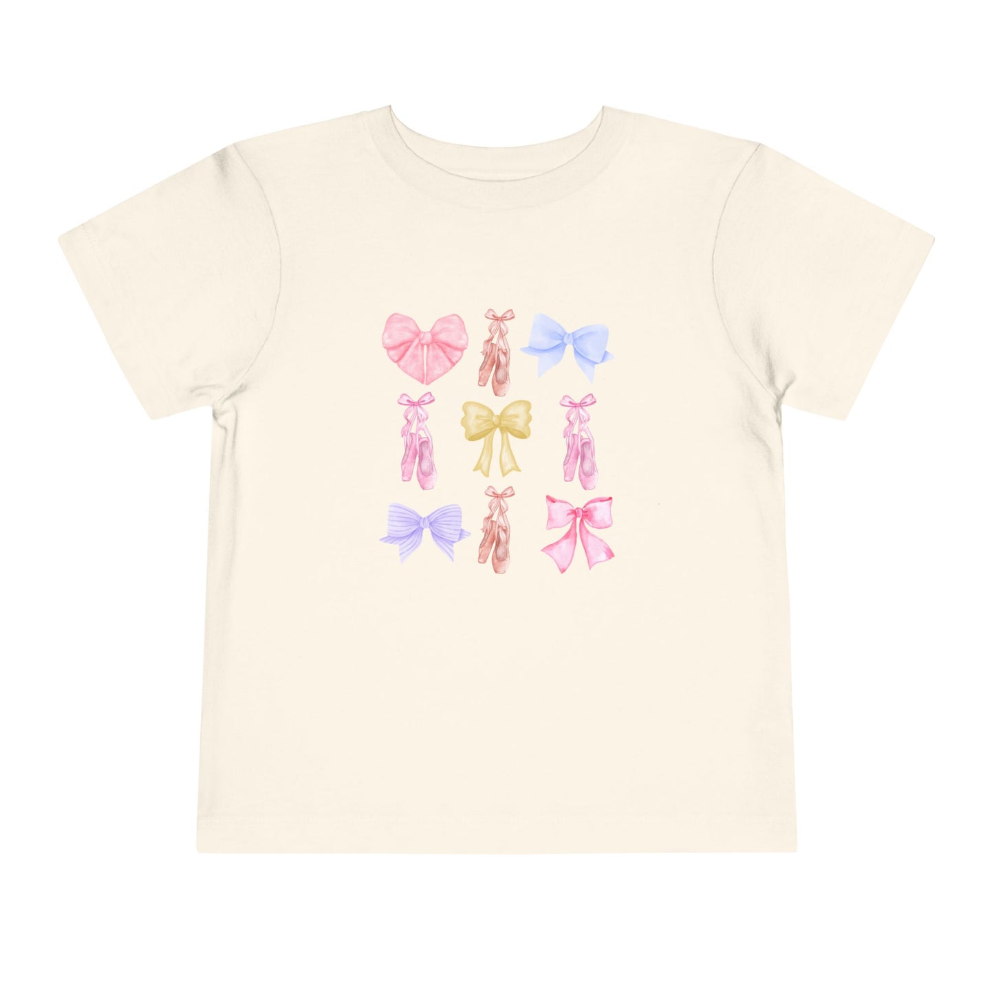 Toddler Ballet Slippers & Bows Tee