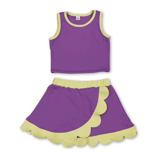 Girls Scallop Set