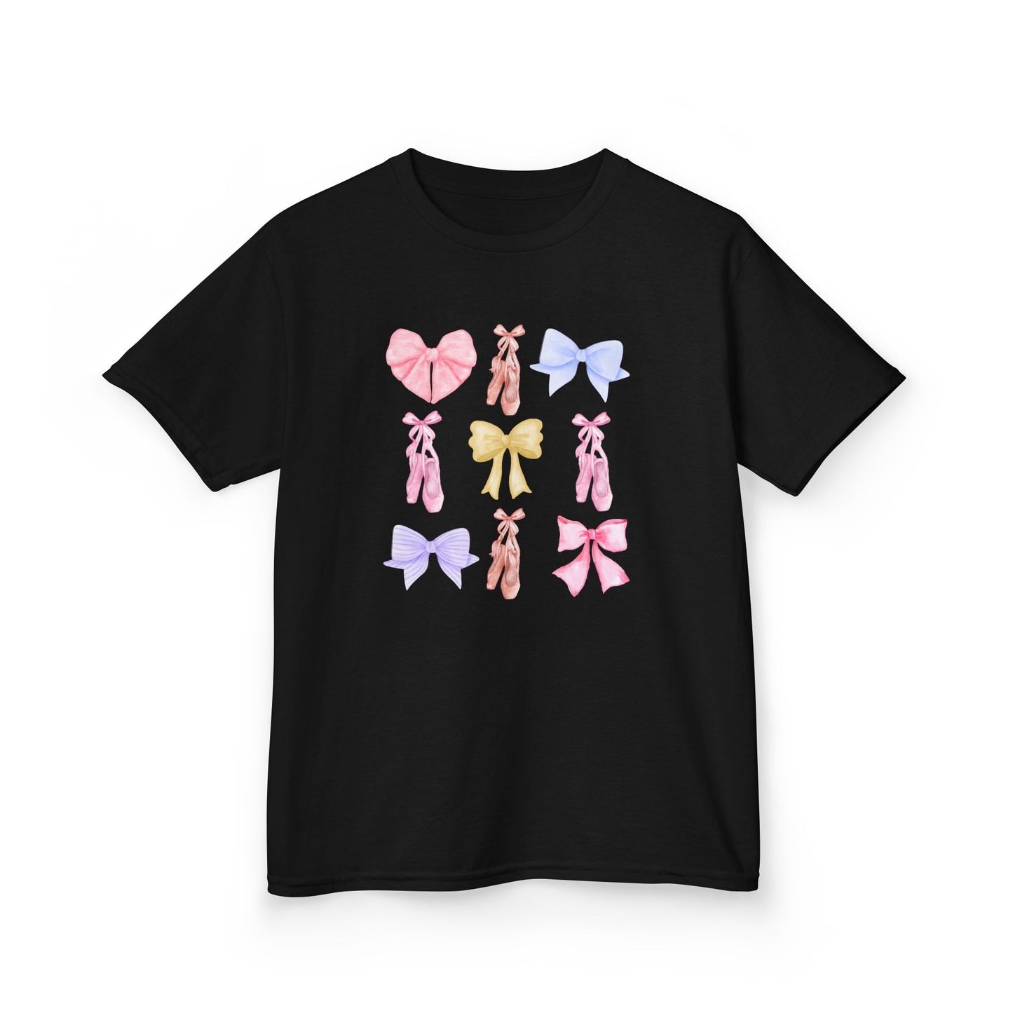 Youth Ballet Slippers & Bows Tee