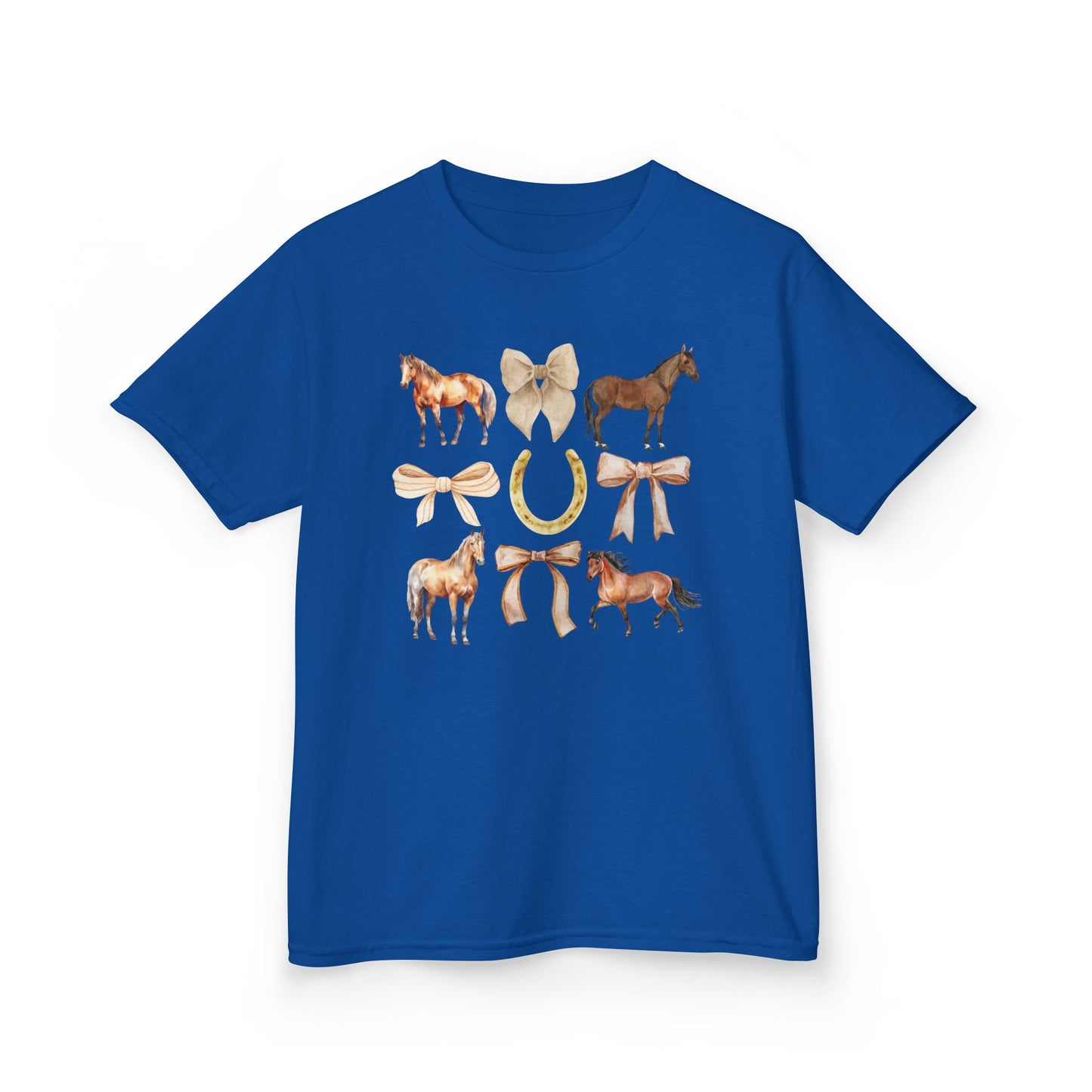 Youth Horse & Bow Coquette Tee