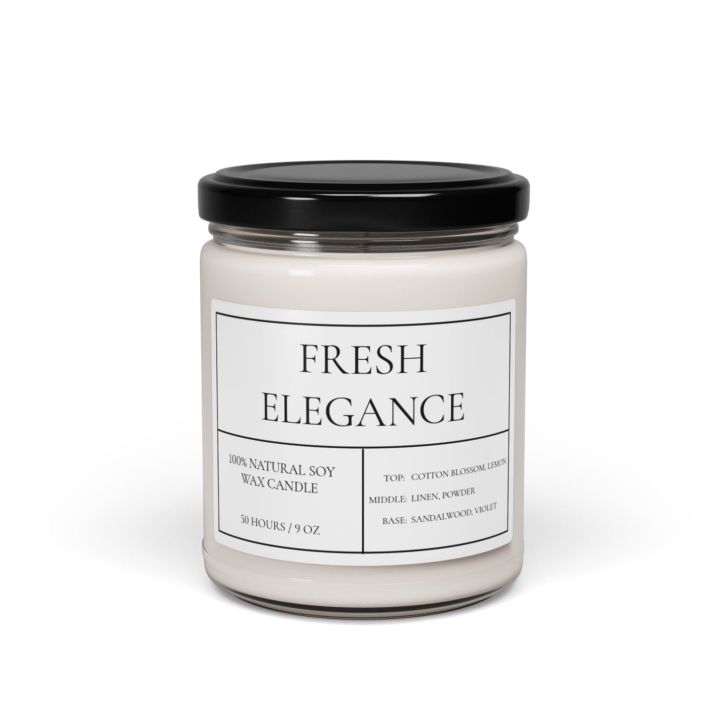 Fresh Elegance Soy Candle