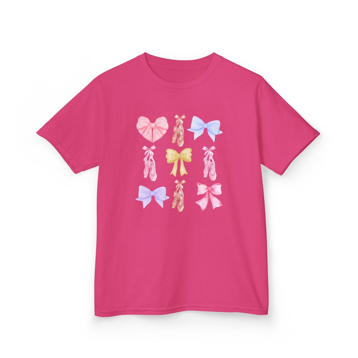 Youth Ballet Slippers & Bows Tee