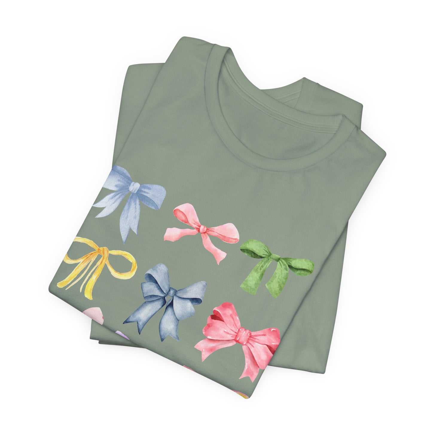 Colorful Bow Coquette Tee