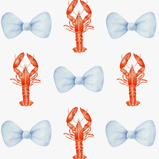 Crawfish Bow Coquette DTF Transfer