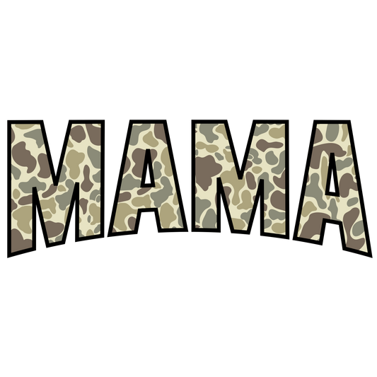 Camo Mama DTF Transfer