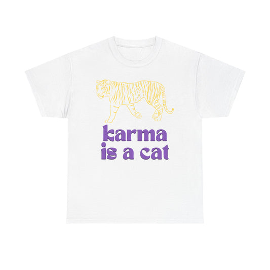 Karma is a Cat DTF Transfer