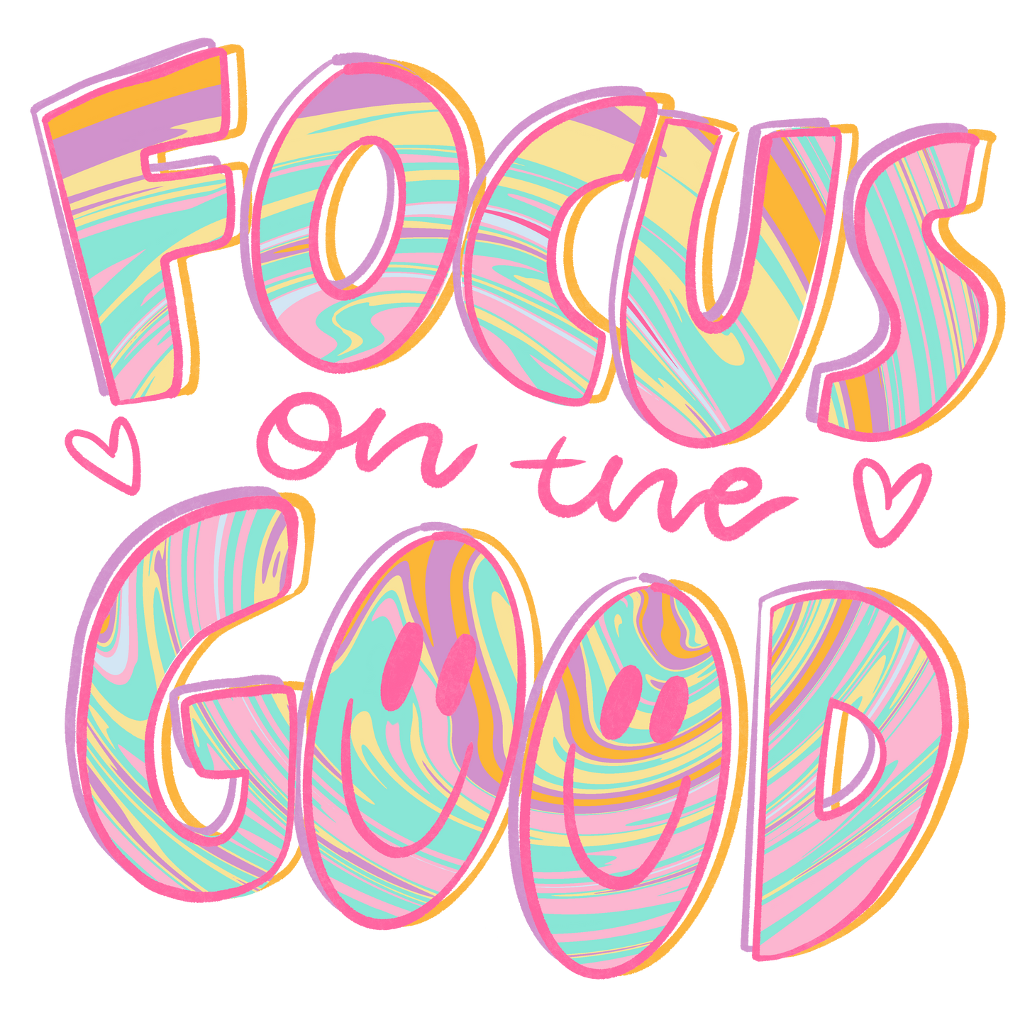 Focus on the Good DTF Transfer