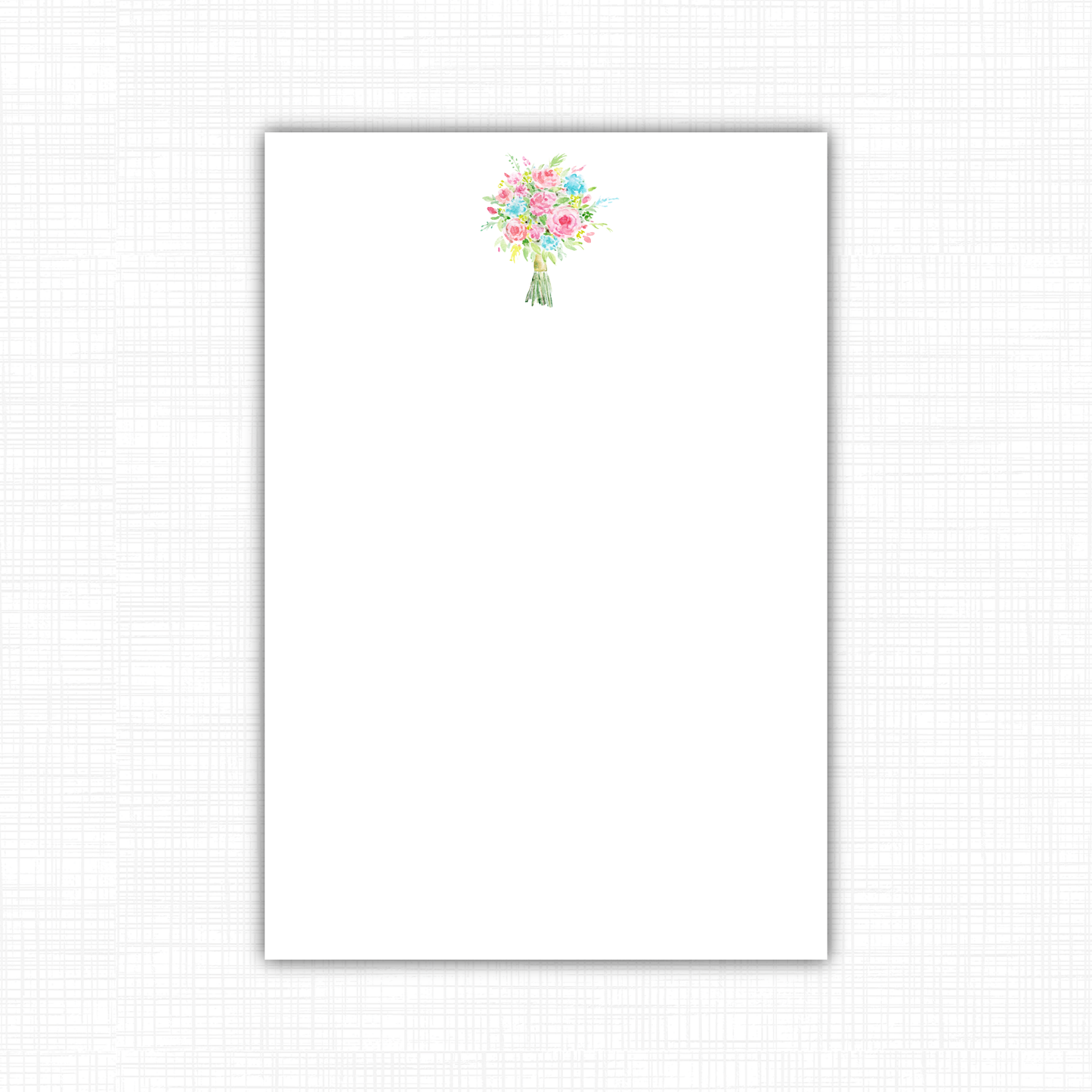 Floral Notepad