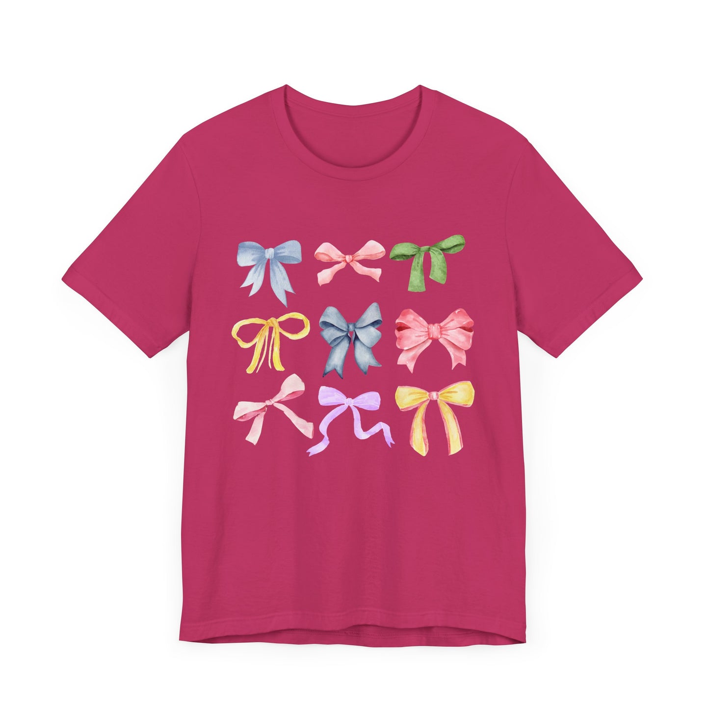 Colorful Bow Coquette Tee