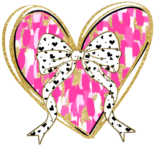Brushstroke Heart DTF Transfer