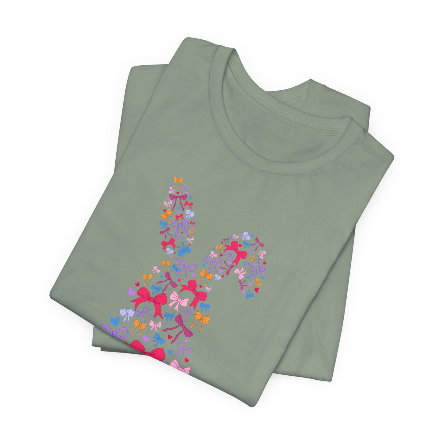 Bow Bunny Adult Tee