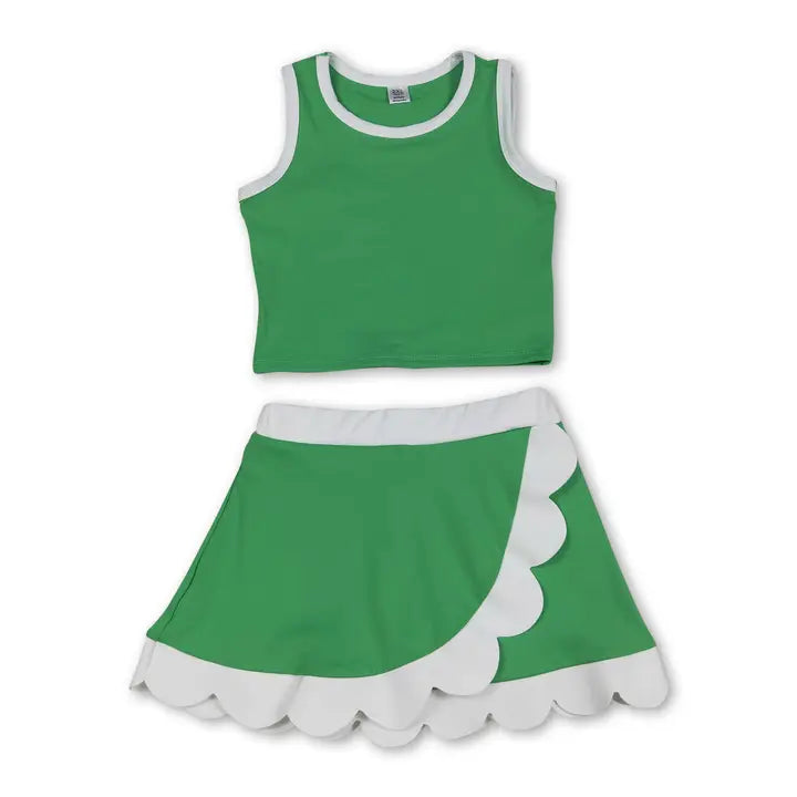 Girls Scallop Set