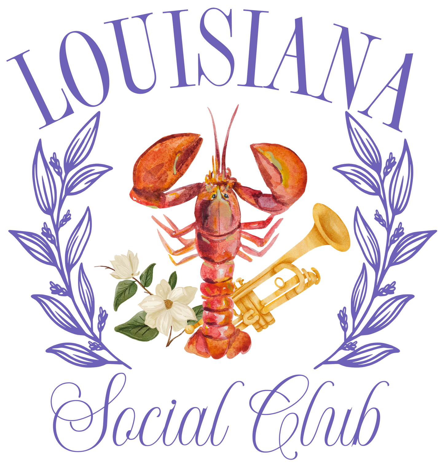 Louisiana Social Club DTF Transfer