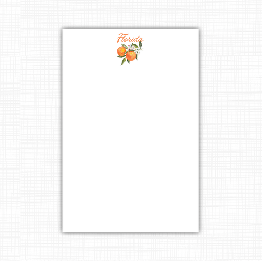 Florida Orange Notepad