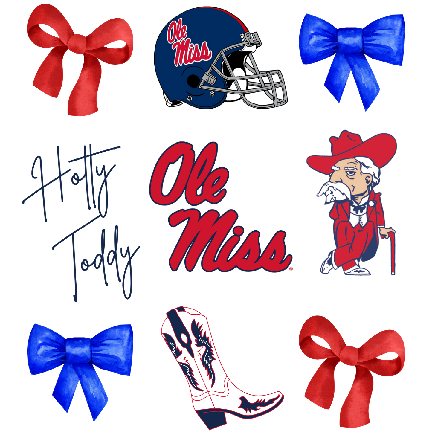 Ole Miss Coquette DTF