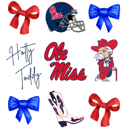 Ole Miss Coquette DTF